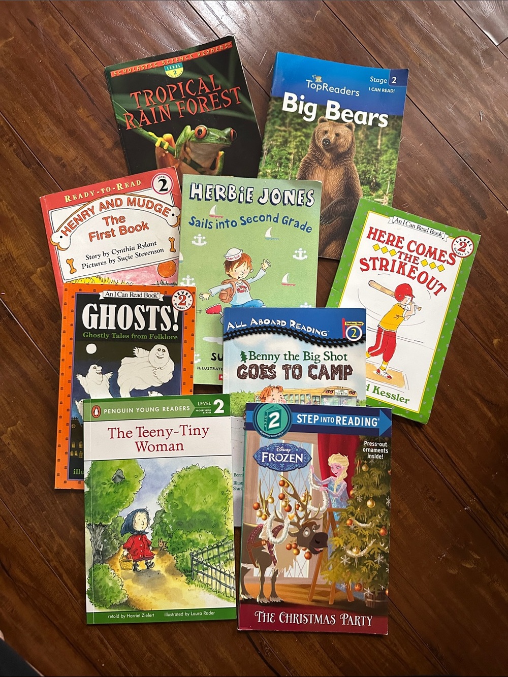 9 Level 2 Early Reader Books Frozen Ghosts Henry Mudge Scholastic OOP Bundle